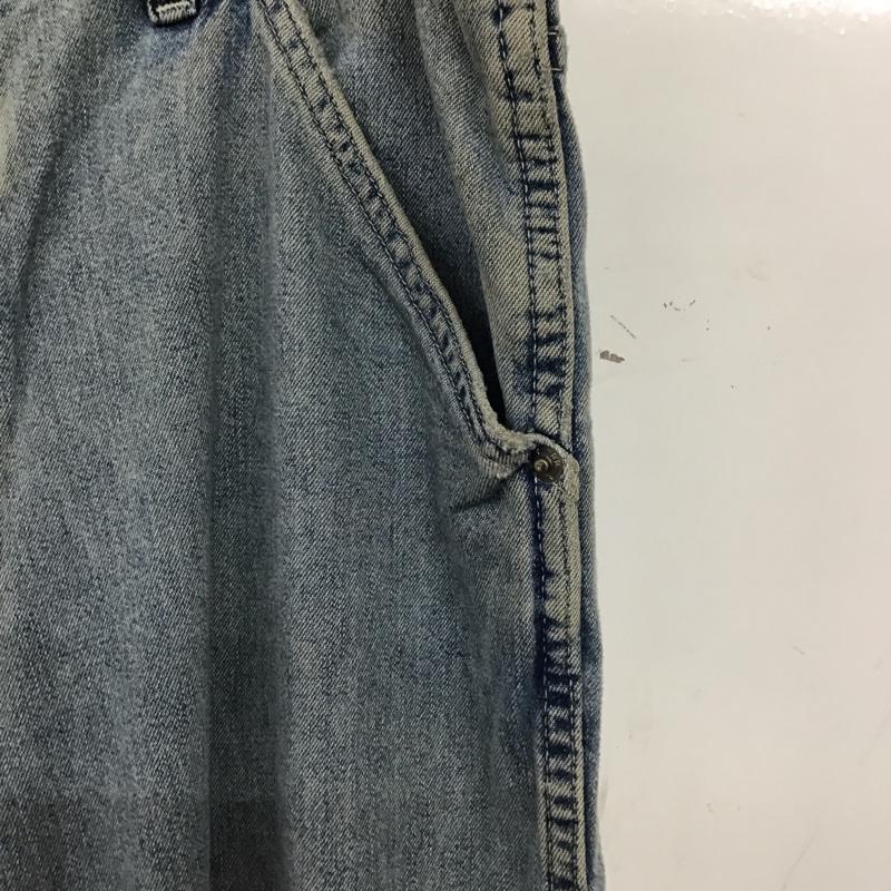 ダブルアールエル ラルフローレン RRL RALPH LAUREN パンツ デニム、ジーンズ デニムパンツ ワイドパンツ カジュアルパンツ 32インチ ロゴ、文字 インディゴ / インディゴ / Indigo メンズ USED 古着 中古 10156612