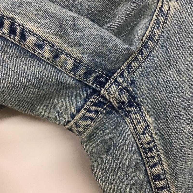 ダブルアールエル ラルフローレン RRL RALPH LAUREN パンツ デニム、ジーンズ デニムパンツ ワイドパンツ カジュアルパンツ 32インチ ロゴ、文字 インディゴ / インディゴ / Indigo メンズ USED 古着 中古 10156612