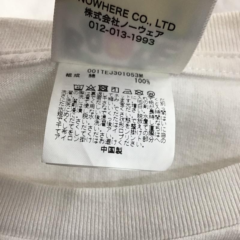 ベイプ BAPE Tシャツ 半袖 半袖カットソー プリントTシャツ クルーネックカットソー M プリント 白 / ホワイト / white メンズ USED 古着 中古 10156613