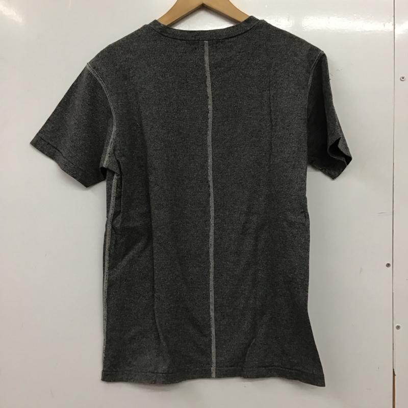 ポールスミス Paul Smith Tシャツ 半袖 半袖カットソー プリントTシャツ クルーネックカットソー M ロゴ、文字 ダークグレー / ダークグレー / メンズ USED 古着 中古 10156621