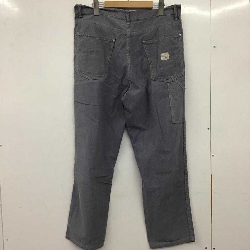 ダブルアールエル ラルフローレン RRL RALPH LAUREN パンツ デニム、ジーンズ ワイドパンツ カジュアルパンツ ワークパンツ ストレッチ 33インチ ロゴ、文字 インディゴ / インディゴ / Indigo メンズ USED 古着 中古 10156624