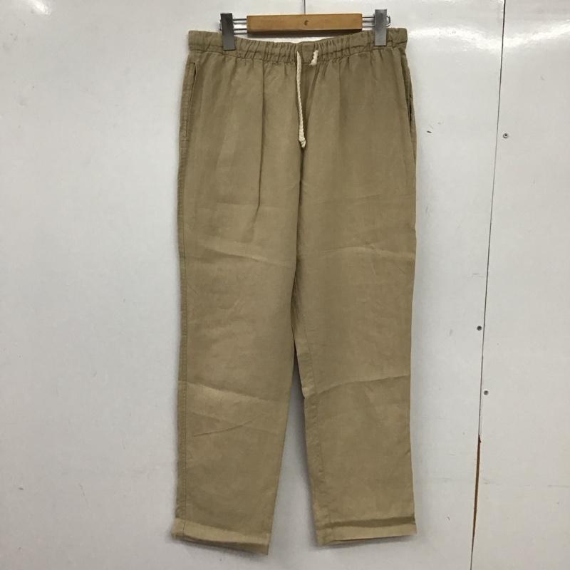 ザラ ZARA パンツ ワークパンツ、ペインターパンツ カジュアルパンツ ワイドパンツ S 無地 ベージュ / ベージュ / beige メンズ USED 古着 中古 10156625
