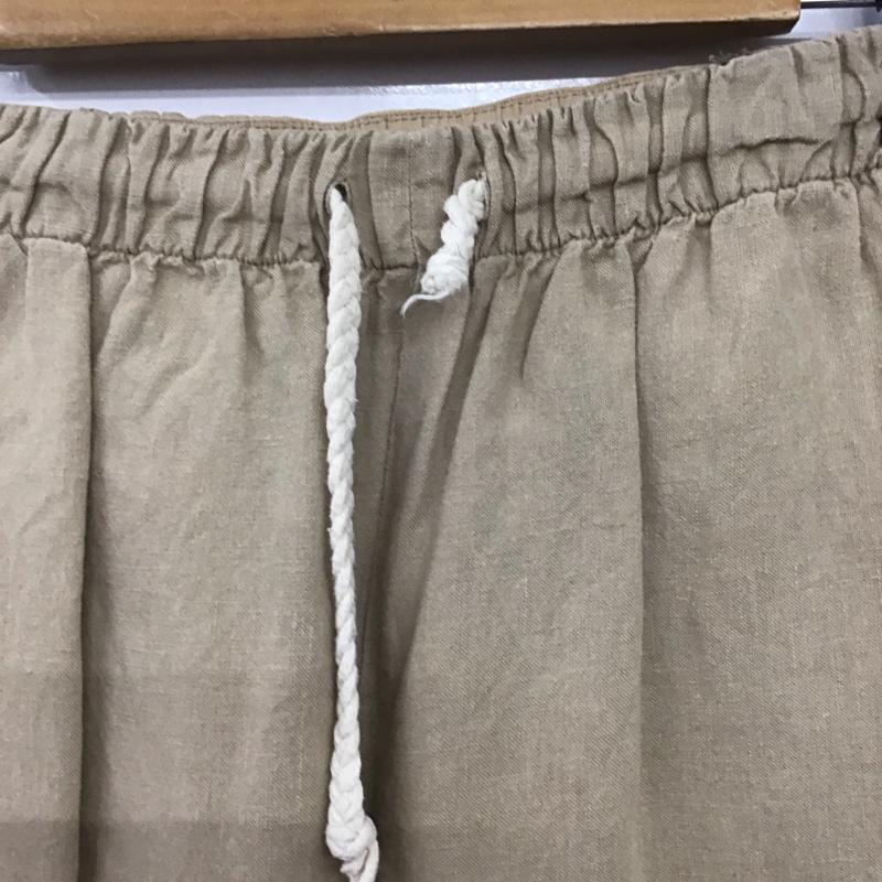 ザラ ZARA パンツ ワークパンツ、ペインターパンツ カジュアルパンツ ワイドパンツ S 無地 ベージュ / ベージュ / beige メンズ USED 古着 中古 10156625