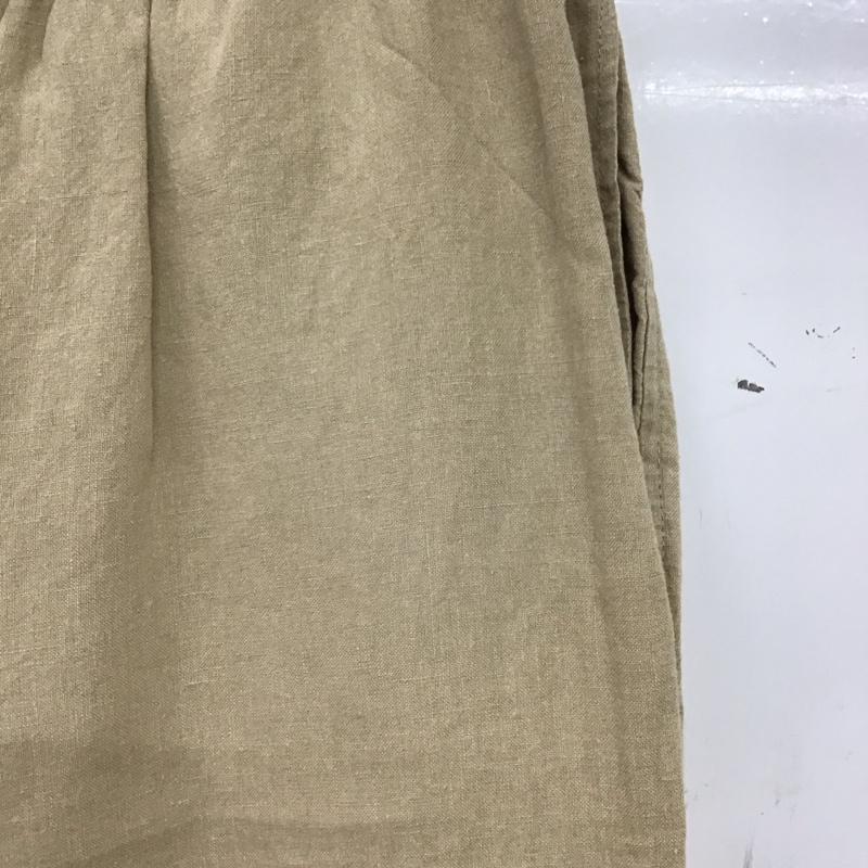 ザラ ZARA パンツ ワークパンツ、ペインターパンツ カジュアルパンツ ワイドパンツ S 無地 ベージュ / ベージュ / beige メンズ USED 古着 中古 10156625