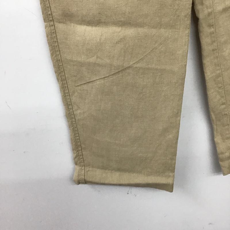 ザラ ZARA パンツ ワークパンツ、ペインターパンツ カジュアルパンツ ワイドパンツ S 無地 ベージュ / ベージュ / beige メンズ USED 古着 中古 10156625