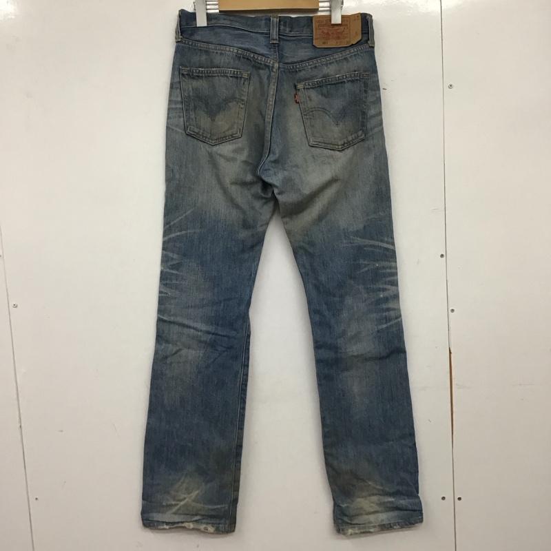 リーバイストラウスアンドコー Levi Strauss & co. パンツ デニム、ジーンズ デニムパンツ スリムパンツ カジュアルパンツ 30インチ 無地 インディゴ / インディゴ / Indigo メンズ USED 古着 中古 10156626