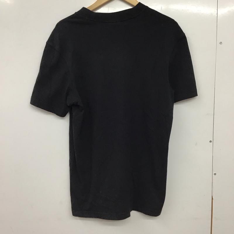 アディダス adidas Tシャツ 半袖 半袖カットソー プリントTシャツ クルーネックカットソー ロゴ、文字 黒 / ブラック / black メンズ USED 古着 中古 10156629