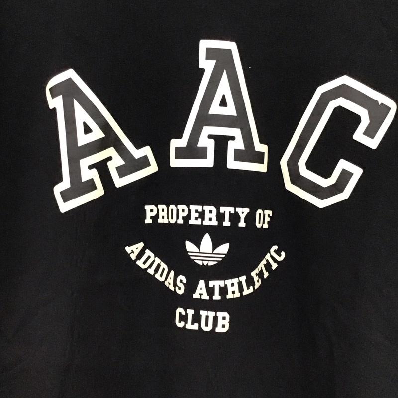 アディダス adidas Tシャツ 半袖 半袖カットソー プリントTシャツ クルーネックカットソー ロゴ、文字 黒 / ブラック / black メンズ USED 古着 中古 10156629