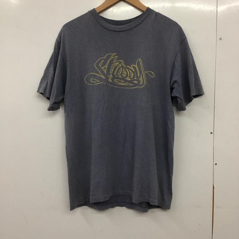 ステューシー STUSSY Tシャツ 半袖 半袖カットソー プリントTシャツ クルーネックカットソー L ロゴ、文字 マルチカラー / マルチカラー / multicolor メンズ USED 古着 中古 10156634