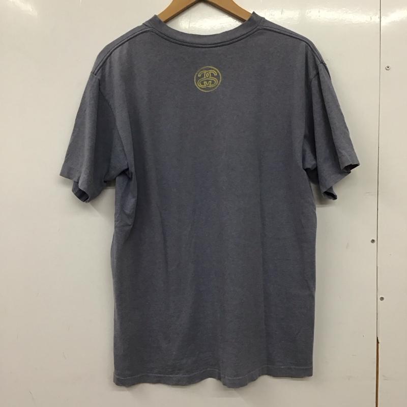 ステューシー STUSSY Tシャツ 半袖 半袖カットソー プリントTシャツ クルーネックカットソー L ロゴ、文字 マルチカラー / マルチカラー / multicolor メンズ USED 古着 中古 10156634