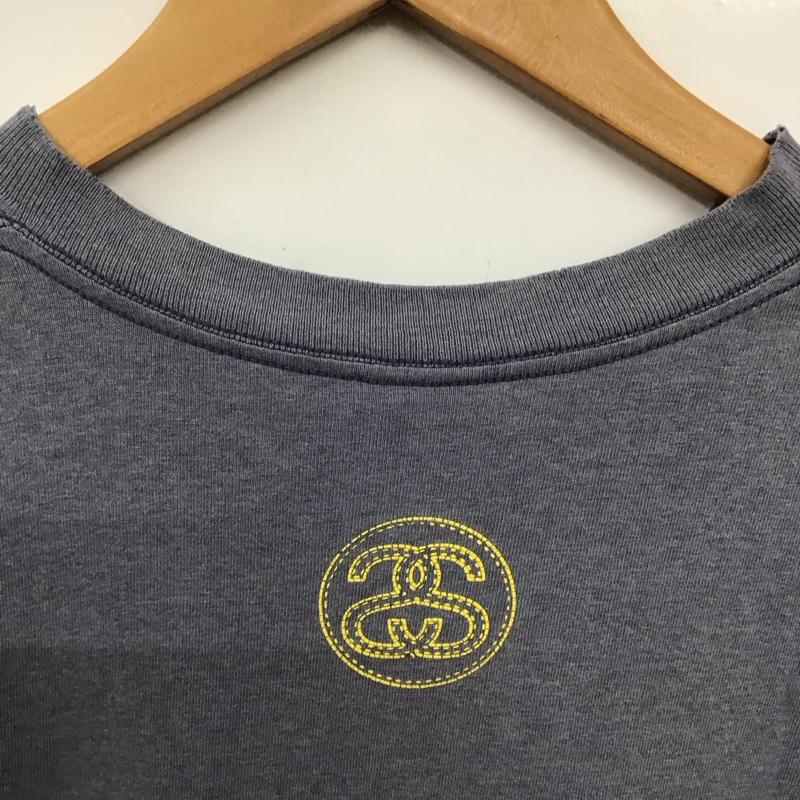 ステューシー STUSSY Tシャツ 半袖 半袖カットソー プリントTシャツ クルーネックカットソー L ロゴ、文字 マルチカラー / マルチカラー / multicolor メンズ USED 古着 中古 10156634