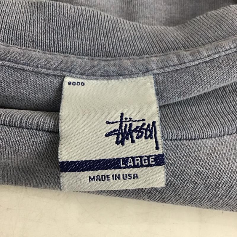 ステューシー STUSSY Tシャツ 半袖 半袖カットソー プリントTシャツ クルーネックカットソー L ロゴ、文字 マルチカラー / マルチカラー / multicolor メンズ USED 古着 中古 10156634