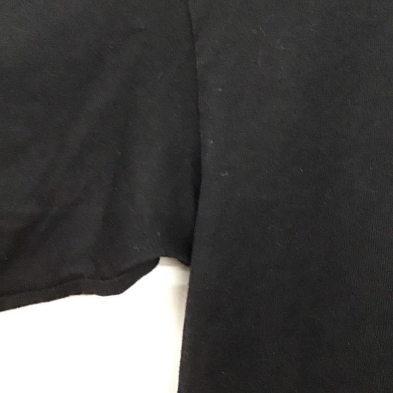 メゾンミハラヤスヒロ Maison MIHARA YASUHIRO Tシャツ 半袖 半袖カットソー プリントTシャツ クルーネックカットソー 48 プリント 黒 / ブラック / black メンズ USED 古着 中古 10156636
