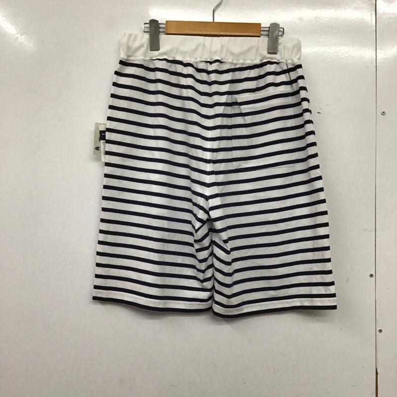 チャンピオン Champion パンツ ショートパンツ c3-t503 ボーダーショーツ XL ボーダー柄 白 / ホワイト / white メンズ USED 古着 中古 10156638