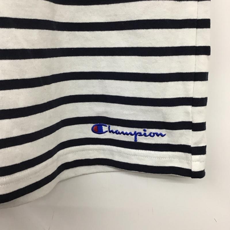 チャンピオン Champion パンツ ショートパンツ c3-t503 ボーダーショーツ XL ボーダー柄 白 / ホワイト / white メンズ USED 古着 中古 10156638