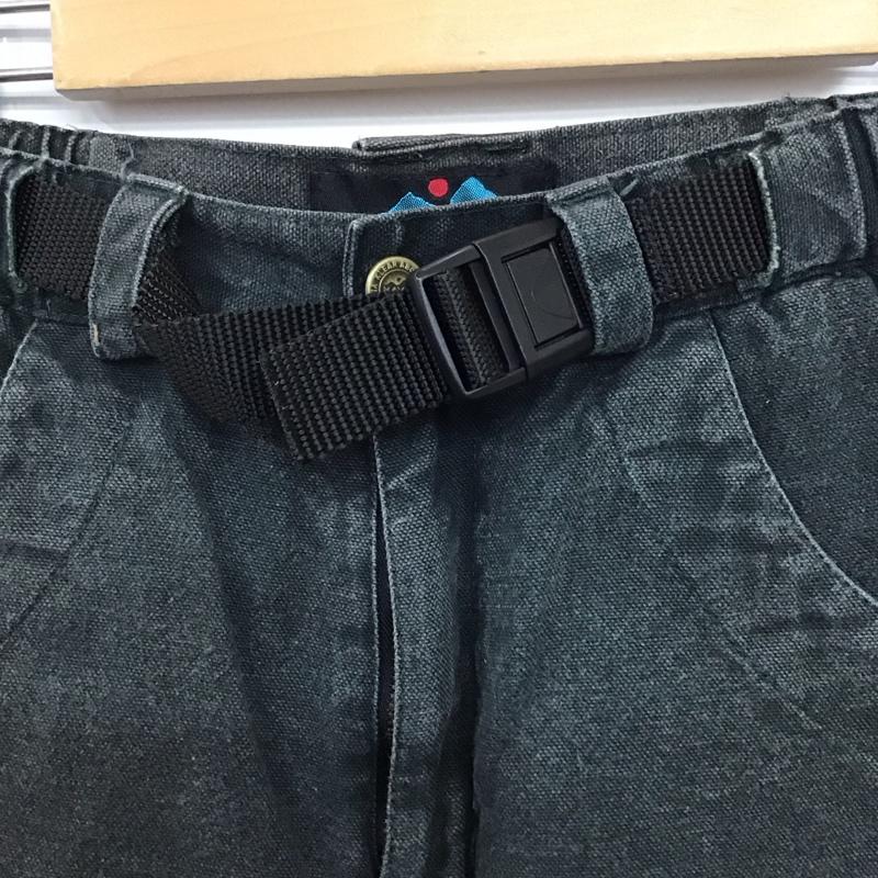 カブー KAVU パンツ ショートパンツ ショートパンツ ハーフパンツ カジュアルパンツ S ロゴ、文字 ダークグレー / ダークグレー / メンズ USED 古着 中古 10156639
