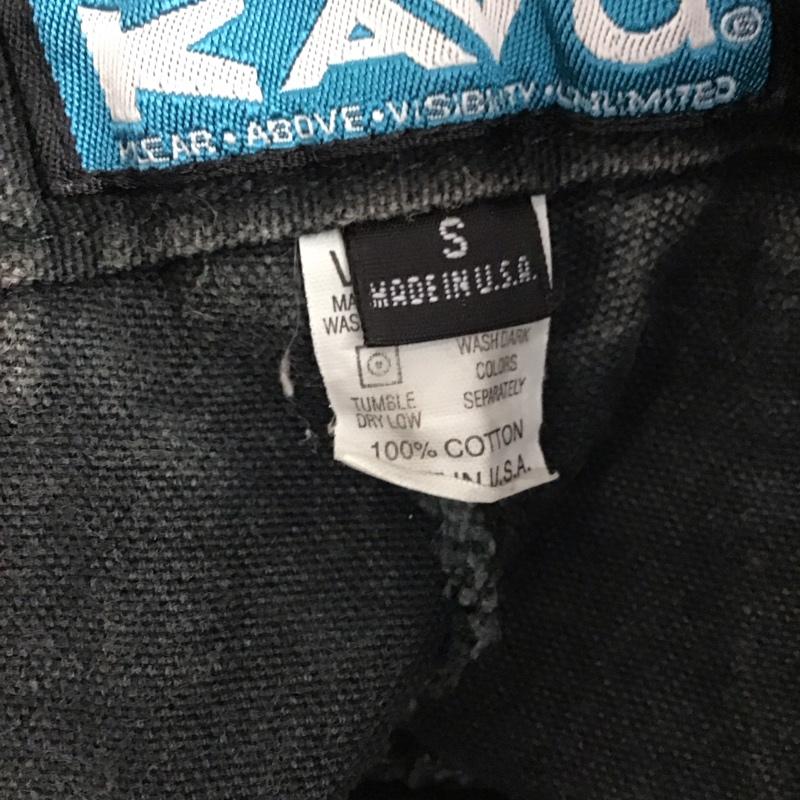 カブー KAVU パンツ ショートパンツ ショートパンツ ハーフパンツ カジュアルパンツ S ロゴ、文字 ダークグレー / ダークグレー / メンズ USED 古着 中古 10156639
