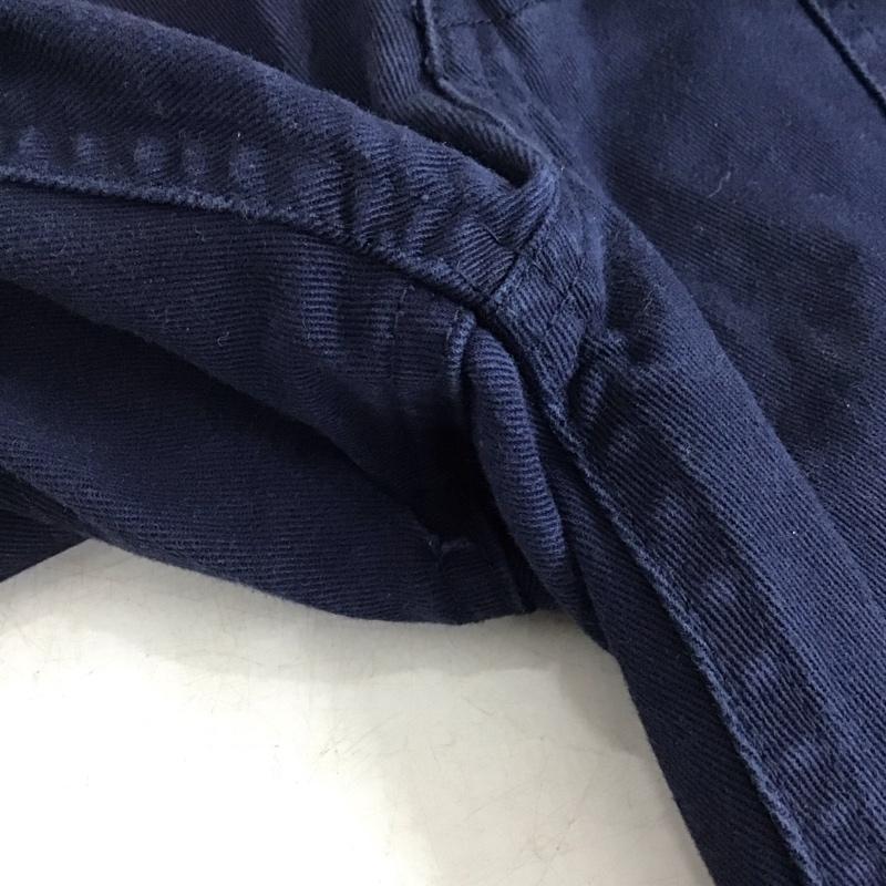 スラップショット SLAP SHOT パンツ ショートパンツ ショートパンツ ハーフパンツ カジュアルパンツ 30インチ 刺繍 紺 / ネイビー / navy メンズ USED 古着 中古 10156640