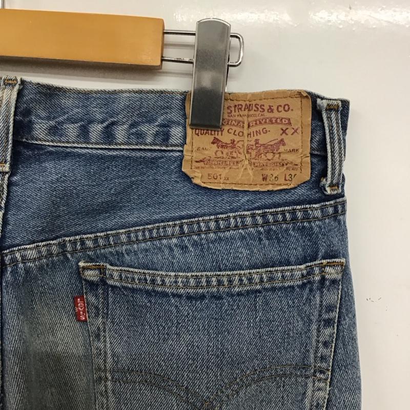 リーバイストラウスアンドコー Levi Strauss & co. パンツ ショートパンツ ショートパンツ ハーフパンツ カジュアルパンツ デニム 36インチ 無地 インディゴ / インディゴ / Indigo メンズ USED 古着 中古 10156642