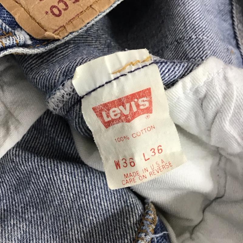 リーバイストラウスアンドコー Levi Strauss & co. パンツ ショートパンツ ショートパンツ ハーフパンツ カジュアルパンツ デニム 36インチ 無地 インディゴ / インディゴ / Indigo メンズ USED 古着 中古 10156642