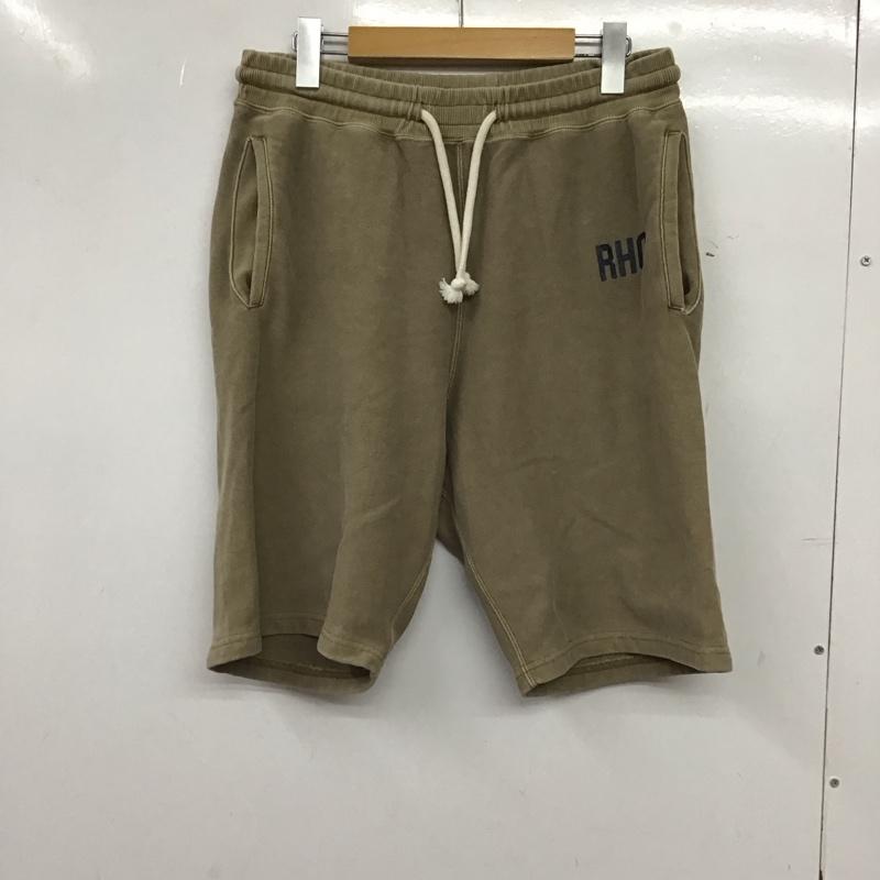 ロンハーマン Ron Herman パンツ ショートパンツ ショートパンツ ハーフパンツ カジュアルパンツ M ロゴ、文字 ベージュ / ベージュ / beige メンズ USED 古着 中古 10156643