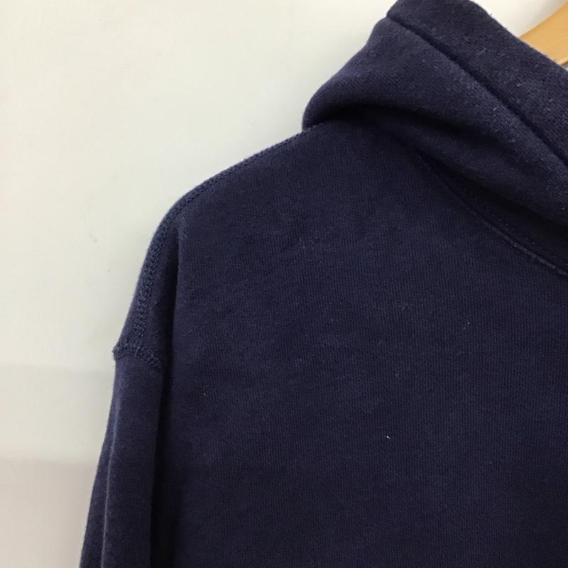 ポロラルフローレン POLO RALPH LAUREN パーカー 長袖 長袖パーカー プルオーバーパーカー スウェット L ロゴ、文字 紺 / ネイビー / navy メンズ USED 古着 中古 10156647