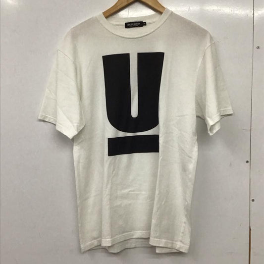 アンダーカバー UNDERCOVER Tシャツ 半袖 半袖カットソー プリントTシャツ クルーネックカットソー 2 ロゴ、文字 白 / ホワイト / white メンズ USED 古着 中古 10156651