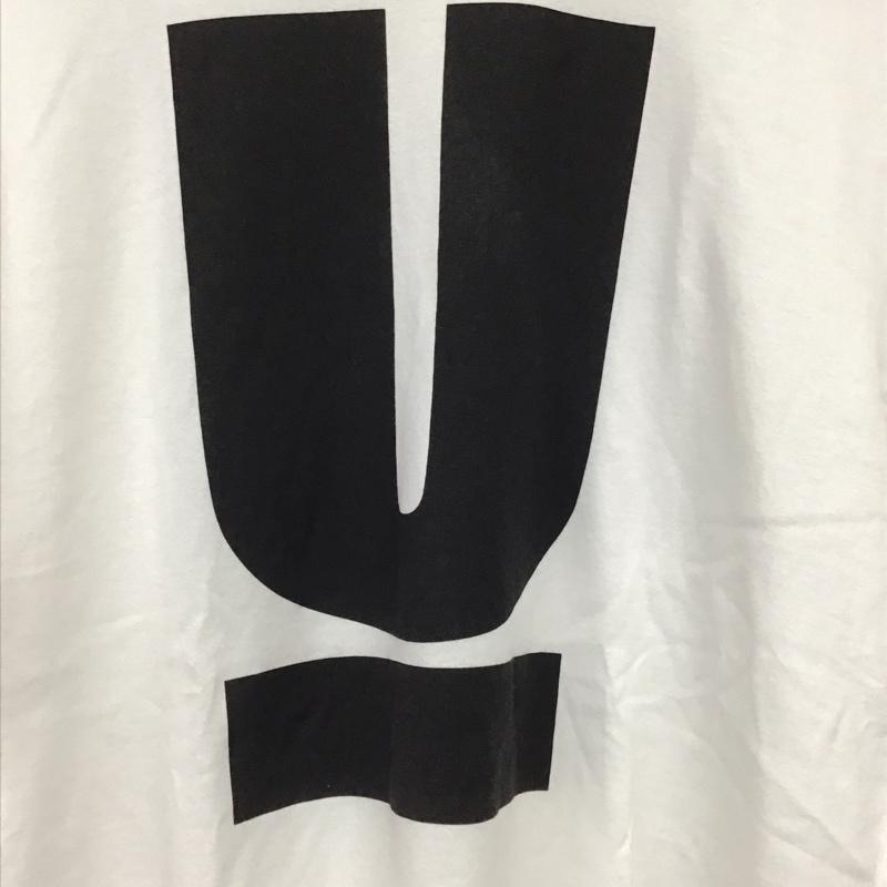 アンダーカバー UNDERCOVER Tシャツ 半袖 半袖カットソー プリントTシャツ クルーネックカットソー 2 ロゴ、文字 白 / ホワイト / white メンズ USED 古着 中古 10156651