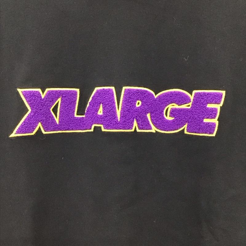 エクストララージ XLARGE Tシャツ 半袖 半袖カットソー プリントTシャツ クルーネックカットソー M ロゴ、文字 黒 / ブラック / black メンズ USED 古着 中古 10156652