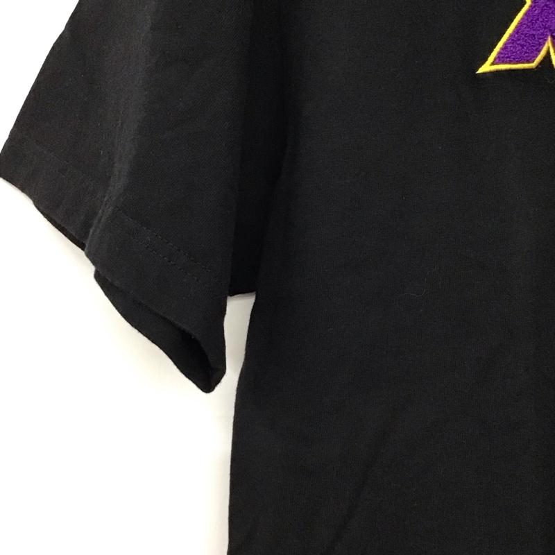 エクストララージ XLARGE Tシャツ 半袖 半袖カットソー プリントTシャツ クルーネックカットソー M ロゴ、文字 黒 / ブラック / black メンズ USED 古着 中古 10156652