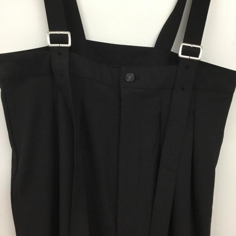 レプシィム LEPSIM サロペット・オーバーオール サロペット、オーバーオール FREE 無地 黒 / ブラック / black レディース USED 古着 中古 10156653