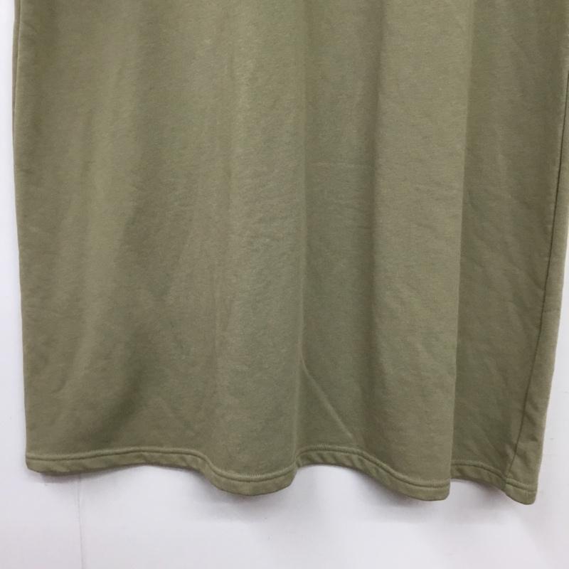 フィフス fifth ワンピース ロングスカート 無地 白 / ホワイト / white X カーキ / カーキ / khaki レディース USED 古着 中古 10156655