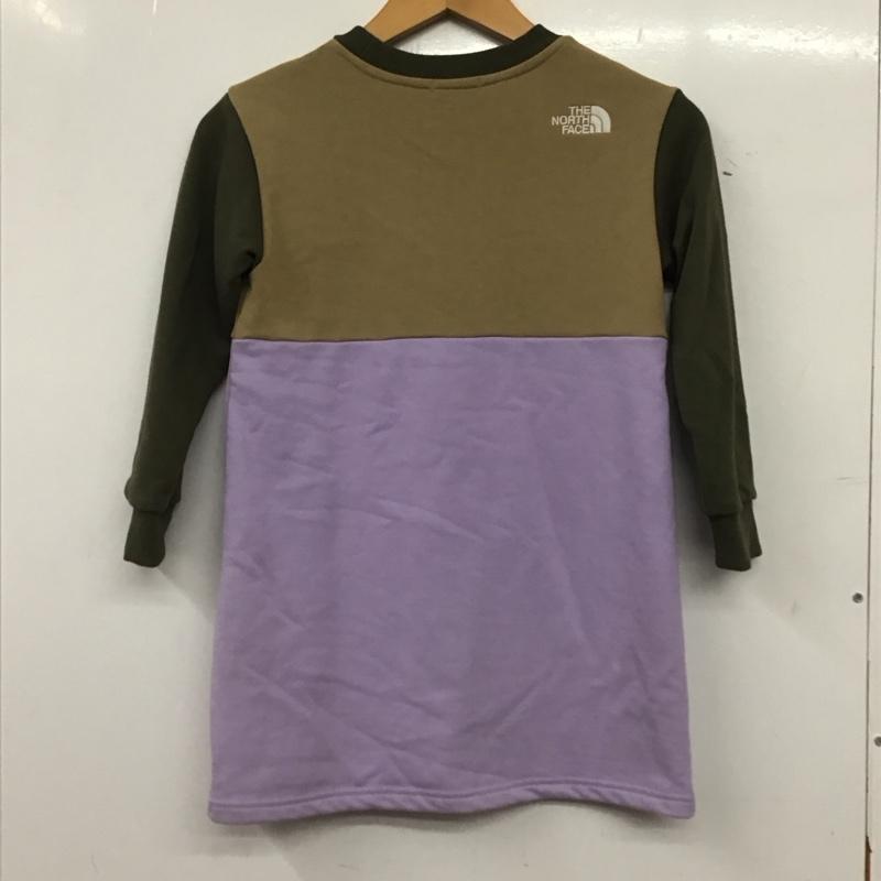 ザノースフェイス THE NORTH FACE ワンピース ひざ丈スカート ntg12306r ガールスグランドスウェットワンピース 120cm ロゴ、文字 マルチカラー / マルチカラー / multicolor ガールズ USED 古着 中古 10156662