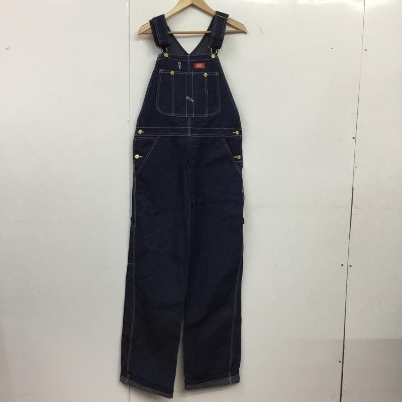 ディッキーズ Dickies サロペット・オーバーオール サロペット、オーバーオール CAR004 無地 インディゴ / インディゴ / Indigo メンズ USED 古着 中古 10156663