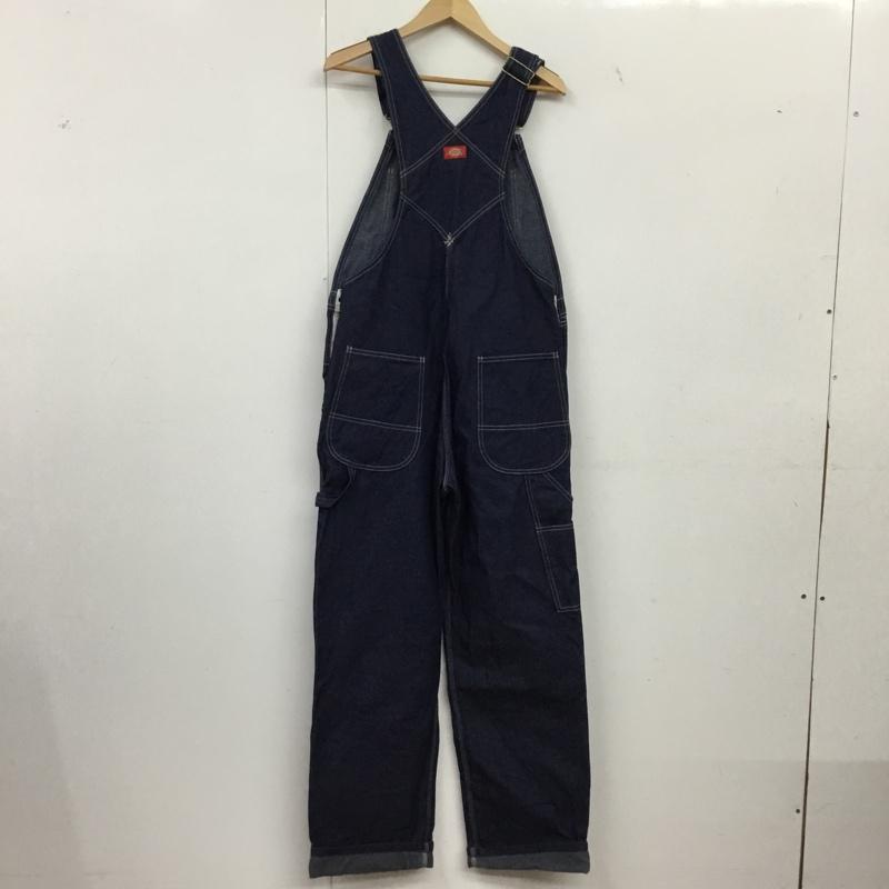 ディッキーズ Dickies サロペット・オーバーオール サロペット、オーバーオール CAR004 無地 インディゴ / インディゴ / Indigo メンズ USED 古着 中古 10156663