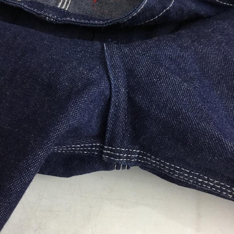 ディッキーズ Dickies サロペット・オーバーオール サロペット、オーバーオール CAR004 無地 インディゴ / インディゴ / Indigo メンズ USED 古着 中古 10156663