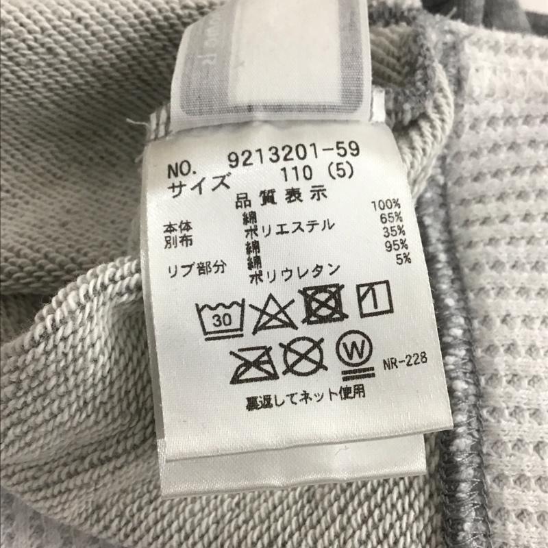 エックスガール X-girl トレーナー 長袖 長袖トレーナー スウェット クルーネック プルオーバー 110cm ロゴ、文字 灰 / グレー / gray ガールズ USED 古着 中古 10156664