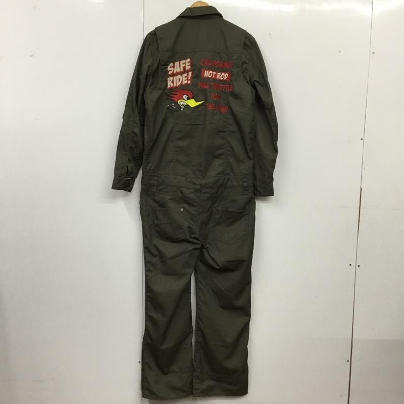 古着 USED サロペット・オーバーオール サロペット、オーバーオール CLAY SMITH L 無地 カーキ / カーキ / khaki メンズ USED 古着 中古 10156665