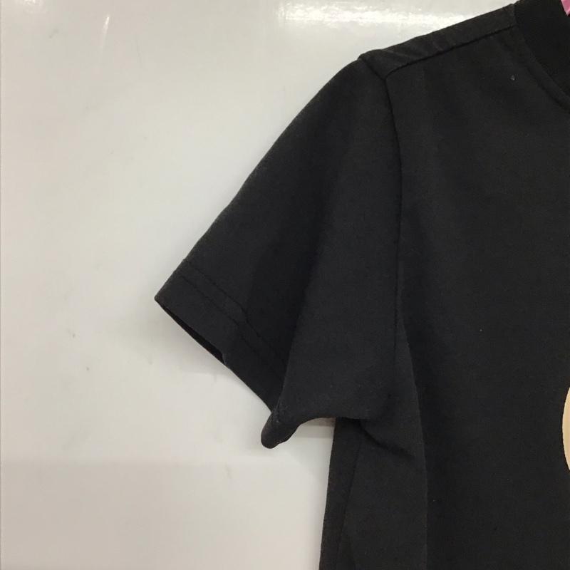 モンベル mont-bell Tシャツ 半袖 半袖カットソー プリントTシャツ クルーネックカットソー 110cm プリント 黒 / ブラック / black ボーイズ USED 古着 中古 10156666