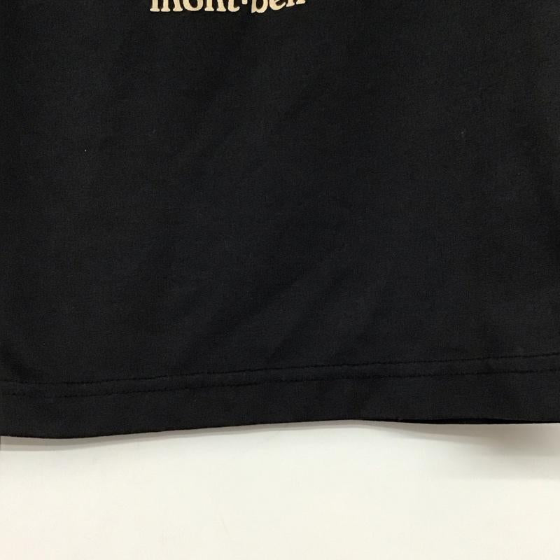 モンベル mont-bell Tシャツ 半袖 半袖カットソー プリントTシャツ クルーネックカットソー 110cm プリント 黒 / ブラック / black ボーイズ USED 古着 中古 10156666