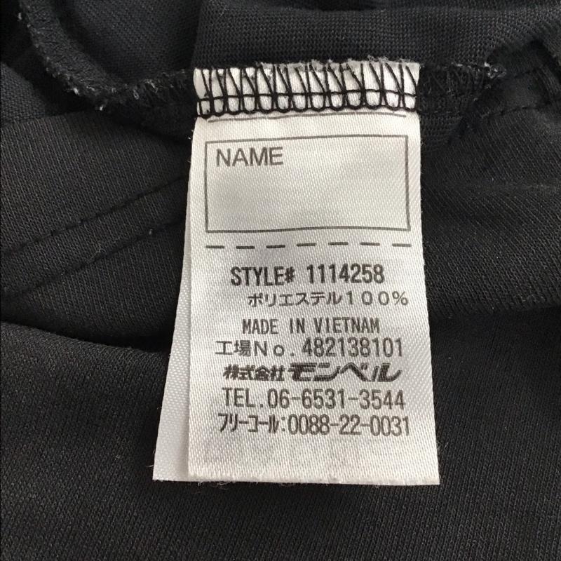 モンベル mont-bell Tシャツ 半袖 半袖カットソー プリントTシャツ クルーネックカットソー 110cm プリント 黒 / ブラック / black ボーイズ USED 古着 中古 10156666
