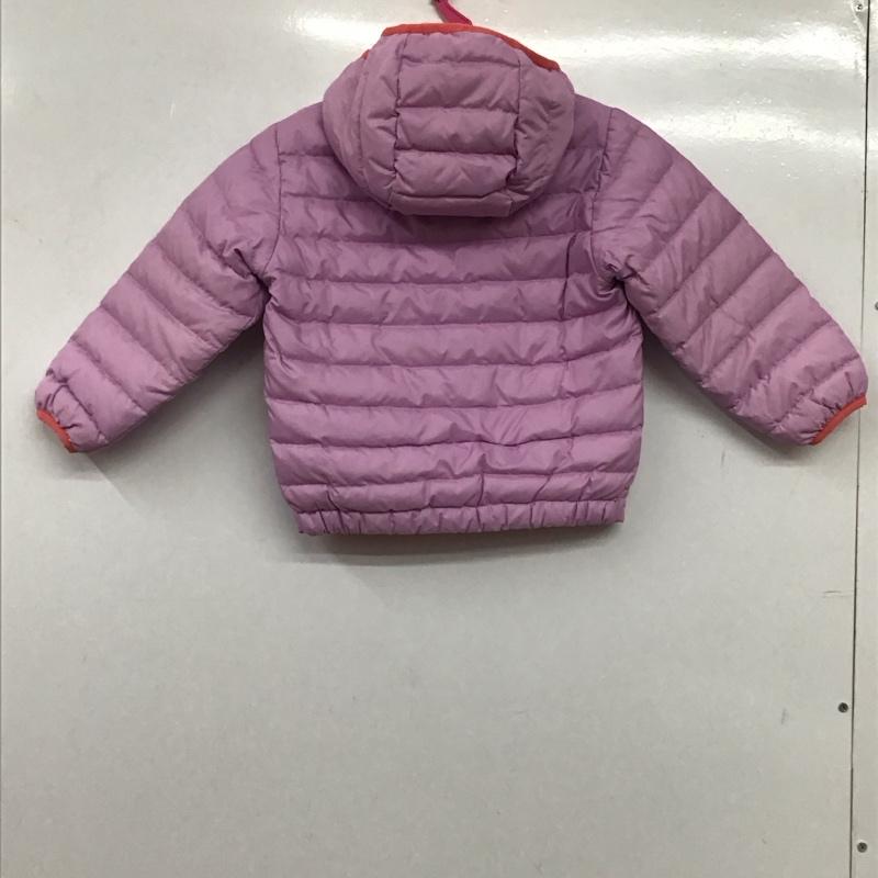 パタゴニア patagonia ジャケット、上着 ダウンジャケット ジップアップジャケット アウター パーカー ロゴ、文字 マルチカラー / マルチカラー / multicolor ガールズ USED 古着 中古 10156668