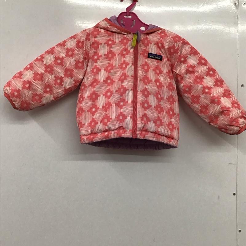パタゴニア patagonia ジャケット、上着 ダウンジャケット ジップアップジャケット アウター パーカー ロゴ、文字 マルチカラー / マルチカラー / multicolor ガールズ USED 古着 中古 10156668