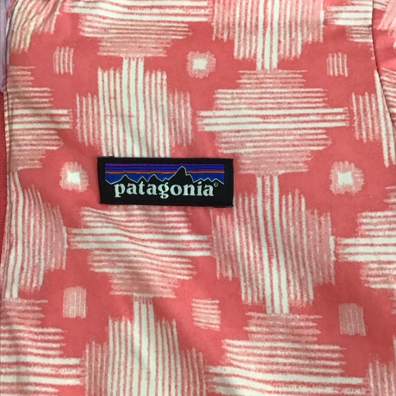 パタゴニア patagonia ジャケット、上着 ダウンジャケット ジップアップジャケット アウター パーカー ロゴ、文字 マルチカラー / マルチカラー / multicolor ガールズ USED 古着 中古 10156668