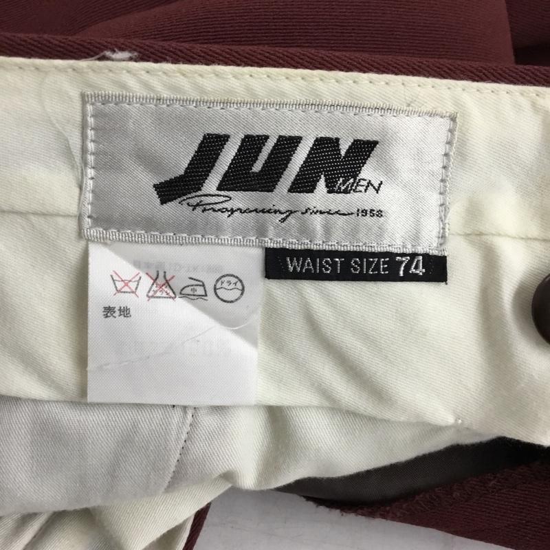 ジュンメン JUNMEN セットアップ セットアップ 80-90 ダブルプレスト M 無地 えんじ / ワインレッド / dark red メンズ USED 古着 中古 10156669