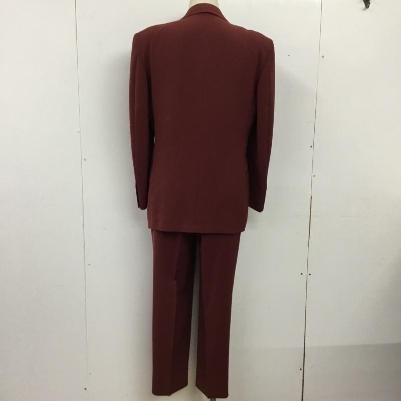 ジュンメン JUNMEN セットアップ セットアップ 80-90 ダブルプレスト M 無地 えんじ / ワインレッド / dark red メンズ USED 古着 中古 10156669