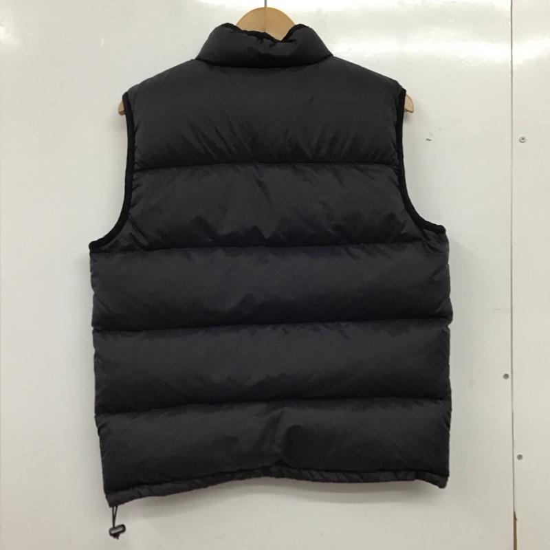 リーボック Reebok ベスト ベスト ジップアップダウンジャケットベスト 160cm ロゴ、文字 黒 / ブラック / black ボーイズ USED 古着 中古 10156670