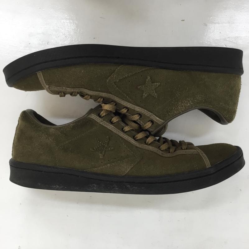 コンバース CONVERSE スニーカー スニーカー NEXUSVII CONVERSE PRO LEATHER 40th 27.0cm ロゴ、文字 カーキ / カーキ / khaki メンズ USED 古着 中古 10156673