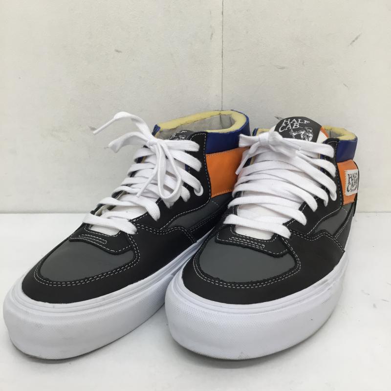 バンズ VANS スニーカー スニーカー VANS Half Cab EF VLT LX 26.5cm ロゴ、文字 黒 / ブラック / black X 青 / ブルー / blue X 橙 / オレンジ / orange メンズ USED 古着 中古 10156674