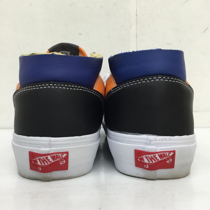 バンズ VANS スニーカー スニーカー VANS Half Cab EF VLT LX 26.5cm ロゴ、文字 黒 / ブラック / black X 青 / ブルー / blue X 橙 / オレンジ / orange メンズ USED 古着 中古 10156674